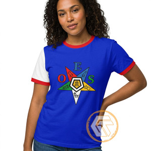 T-shirt décontracté d'été pour femme Eastern Star en jersey 100 % coton, respirant, écologique, anti-plis et anti-boulochage – Vente en gros - Product Image 1