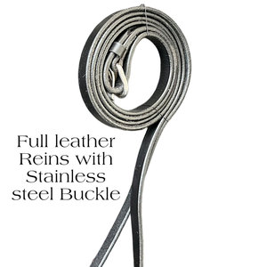 Latest Design Reasonable Price Leather High Quality Plus Size Horse Riding Bridles - Product Image 3