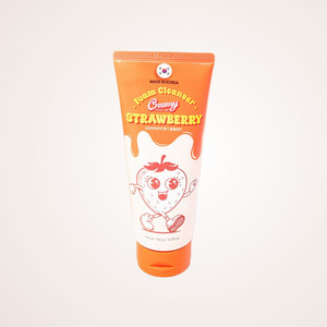 โฟมล้างหน้า Cleanser Korean K-Beauty Creamy Heart Me สตรอว์เบอร์รี 150 กรัม ผลิตในเกาหลี สำหรับทุกเพศ - Product Image 1