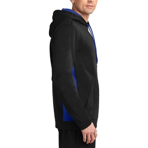 Wholesale <b>Men's</b> Winter Heavyweight <b>Warm</b> Windproof Eco-Friendly Pullover Hoodie Comfortable Polyester/Cotton Fleece Colorblock - Product Image 6