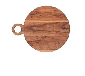 Planche à pizza en bois avec poignée, plateau rustique pour la restauration, idéal pour la personnalisation ou comme cadeau d'entreprise - Product Image 3