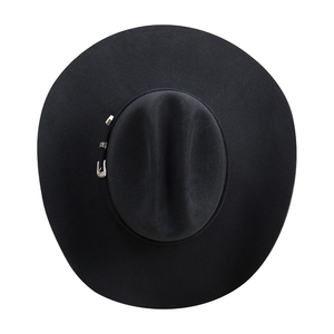 Black 100% Wool Striped Cowboy <b>Hat</b> Unisex Adult Beach Wide Brim Spring and <b>Summer</b> 58-60CM 2026 - Product Image 6