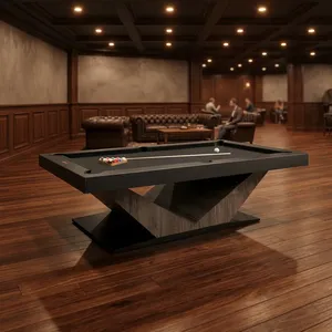 Mesa de Billar de Diseño Caribeño de Lujo, Mesa de Billar Moderna para Villas, Hoteles, Resorts y Salas de Juego Premium - Product Image 3