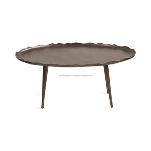 Mesa de Centro de Metal Hecha a Mano, Decoración Moderna para Sala de Estar, Mueble de Interior de Lujo, Zahid Exports - Product Image 1