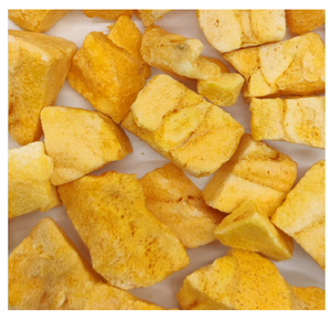Tranches de mangue entières biologiques lyophilisées, collation saine au goût sucré, croustillantes, délicieuses, naturelles, emballées sous vide, en vrac - Product Image 1