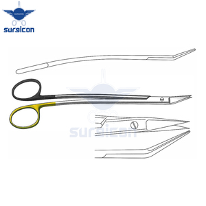 Ciseaux Dean à lame simple 12 cm / 4-3/4 pouces, très tranchants, à lame dentelée, Super Cut TC, ciseaux chirurgicaux médicaux de précision - Product Image 5