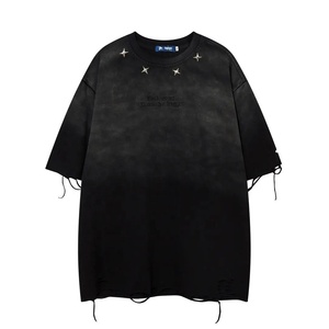 Custom Front <b>Blank</b> Street Wear Oversized Drop Shoulder High Quality Printed Heavy <b>Weight</b> 100% Cotton Eco-Friendly Solid Unisex - Product Image 4
