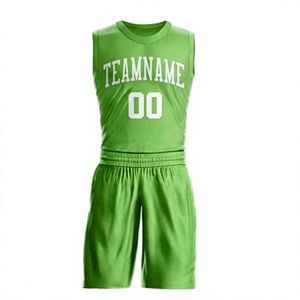 Uniformes de Baloncesto Personalizados de Alta Calidad, 100% Poliéster, Cómodos, de Secado Rápido, a Bajo Precio, para Unisex - Product Image 5