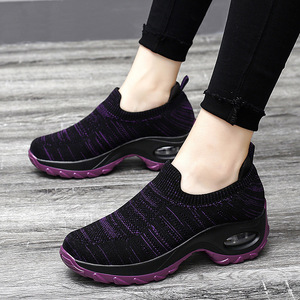 Chaussures en maille respirante à semelles épaisses pour femmes, nouveau style, chaussures décontractées, confortables, antidérapantes, pour le travail et le sport - Product Image 2