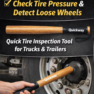 Herramienta Manual para Verificar Neumáticos de Camión, de Madera Sólida y Resistente, Fabricada por [Nombre del Fabricante] - Product Image 1
