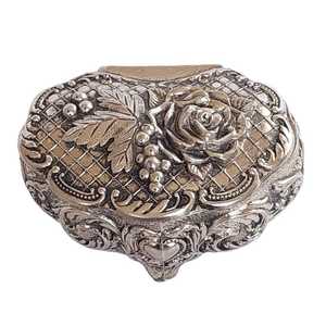 Handmade Metal Decorative <b>Box</b> with Carved Design and Custom Shape Stylish Home <b>Storage</b> by Tradebyd - Product Image 6