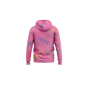 Sweat à capuche pour homme en polyester et coton imprimé, fermeture éclair, écologique, avec impression par sublimation - Product Image 2