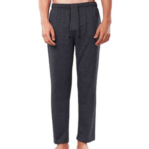 กางเกงลำลองผู้ชายสั่งทำพิเศษ คุณภาพสูง โพลีเอสเตอร์/คอตตอน กางเกงวอร์มผู้ชายสำหรับฤดูใบไม้ร่วง รับทำโลโก้ตามสั่ง บริการ OEM กางเกงผู้ชายระบายอากาศได้ดี - Product Image 1