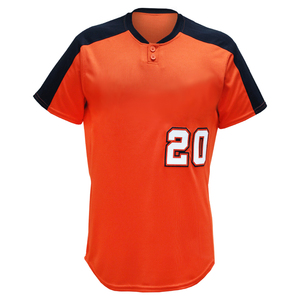 Hot Selling Customized Color Baseball Uniform Sets Sportswear Button Jersey <b>T</b>-<b>Shirts</b> Pants Breathable Quick Plus Size - Product Image 5
