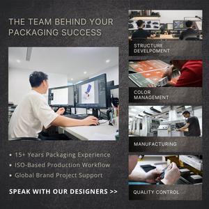 Caja de Cartón Plegable de Primera Calidad con Cierre Inverso Personalizado para Productos de Suplementos y Cuidado de la Piel - Product Image 6