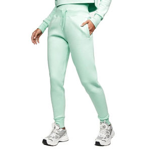 Pantalon de survêtement d'hiver 100 % coton de haute qualité pour femme, taille élastique, devant plat, design personnalisable et marque privée – Collection 2026 - Product Image 2