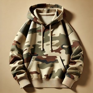 Sweat-shirt à capuche pour homme en coton 100% de qualité supérieure, imprimé, streetwear personnalisé - Product Image 2