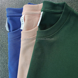 Algodón 240gsm 12 colores hombres 100% algodón, camiseta para hombres, 240 Gsm en blanco Casual 100% algodón, camiseta para hombres, ajuste suelto - Product Image 2