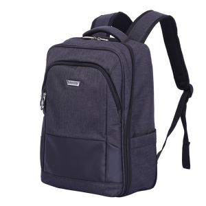 กระเป๋าเป้สะพายหลังสำหรับแล็ปท็อปสำนักงานโรงเรียนอัจฉริยะ ผลิตในเวียดนาม กันน้ำ มีพอร์ต USB และซิปปิด ป้องกันแบคทีเรีย บรรจุในถุงโพลี - Product Image 1