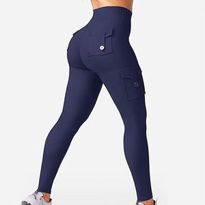 OEM Trending Seamless <b>Women</b> Yoga Legging Compression High Waist Pants Gym Running Fitness <b>Tights</b> for Training and Daily Wear - Product Image 4