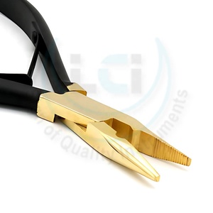 Premium Hair Extension & Beading Tool Kit Plier <b>Set</b> for <b>Bead</b> Micro Ring Loop Needle Pulling Hook Threader Wire for Silicone Ring - Product Image 3