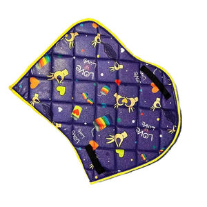 Tapis de selle pour chevaux, pour l'équilibre équestre, haute élasticité et antidérapant, avec trous respirants - Product Image 3