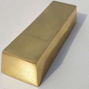 Custom Logo 500g Top-quality Investment Brass <b>Bar</b> Finish Solid Brass Ingot UK Origin - Product Image 3