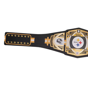 Pittsburgh Steelers Championship Belt Customizable Football Wrestling Belt High Quality Collectible Sports Title Belt for Fans - Product Image 5