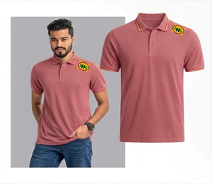 Camiseta Polo de Manga Corta para Hombre de Mediana Edad, Diseño de Logotipo Personalizado OEM, Talla Grande Holgada, Camiseta Polo de Seda de Hielo de Secado Rápido - Product Image 2