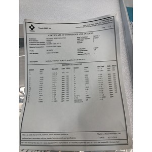 TOSOH 3404H-13-108-550 TARGET, Al0.5%Cu 11.547" - อุปกรณ์และชิ้นส่วนเซมิคอนดักเตอร์ระดับโลกที่เชื่อถือได้ - Product Image 1