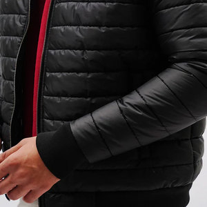 Veste d'hiver matelassée unisexe personnalisée Sand Pipers, col montant, logo frontal, respirante, séchage rapide, imperméable, fermeture éclair - Product Image 5