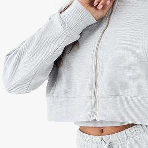 Premium Women <b>Zip</b> <b>Up</b> Crop <b>Hoodie</b> Soft Touch Fabric Casual <b>Hoodie</b> 2026 Women <b>Zip</b> <b>Up</b> <b>Hoodie</b> Casual Oversized Winter Wear <b>Hoodie</b> - Product Image 3