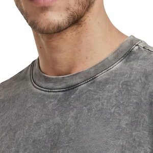 Camiseta Vintage Lavada para Hombre, Manga Corta, Cuello Redondo, Diseño Gráfico Informal, Corte Holgado, Ropa Urbana, Fabricante de Ropa al Por Mayor - Product Image 5