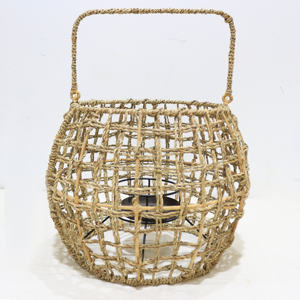 Artex Dong Thap Vietnam fábrica colgante linterna hecha a mano decorativa ratán al aire libre rústico bambú ecológico - Product Image 6