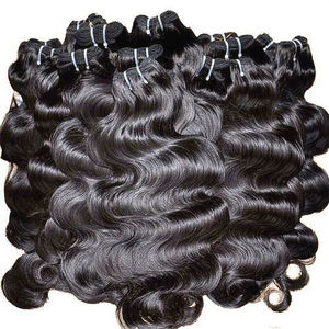 Alta calidad 12A Remy Virgen pelo indio al por mayor precio barato de fábrica suelta onda profunda estilo Peluca de cabello humano Natural - Product Image 1