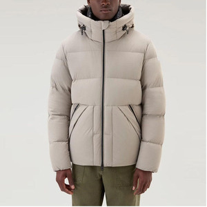 <b>Light</b> Warm Stand Collar Winter Puff Filled <b>Jacket</b> Zipper Closure Men - Product Image 4