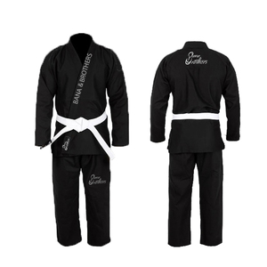 Premium Quality Lightweight Cotton Jiu Jitsu Uniforms Custom Made BJJ Martial Arts Wear with OEM Embroidery <b>Patches</b> for Training - Product Image 1
