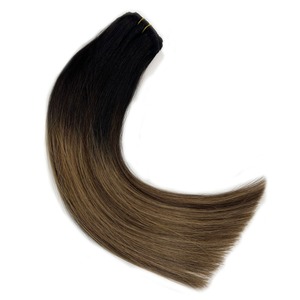 Extensiones de Cabello Humano Virgen Liso, Color Negro Natural, Suave, Grueso y Sin Enredos, Compre Directamente del Proveedor a Precio de Fábrica - Product Image 3