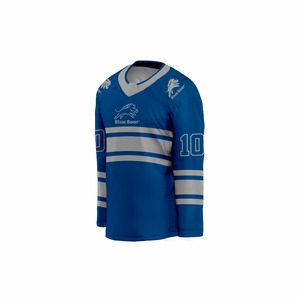 Camisetas de Hockey sobre Hielo Ligeras, Transpirables y Reversibles, Nombre del Jugador Personalizado, Servicio OEM, Impresión por Sublimación, Elásticas en Cuatro Direcciones - Product Image 5