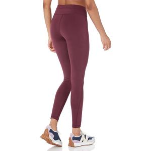 Marron Date Sans Couture Yoga Ensemble 2 Pièces Soutien-Gorge Legging Workout Suit leggings pour Femmes Formation Vêtements Activewear - Product Image 5