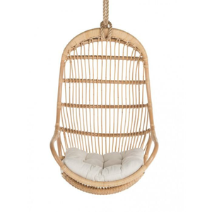 New Arrival Rattan Hanging <b>Chair</b> Egg Swing <b>Chair</b> Natural Wicker Hanging Seat For Patio <b>Garden</b> Balcony Indoor Outdoor Furniture - Product Image 5