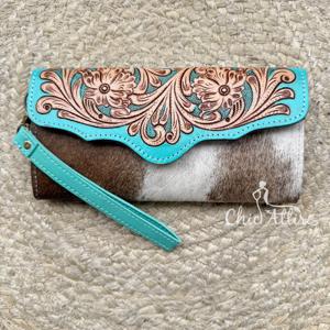 Elegantes Bolsos de Mano de Cuero Genuino Hechos a Mano para Mujer, Cartera de Lujo para Tarjetas de Crédito, Monedero, Regalos Promocionales Empresariales - Product Image 1