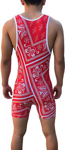 Débardeur léger de lutte pour hommes, justaucorps de sport léger à séchage rapide, maillot de corps de gym - Product Image 2