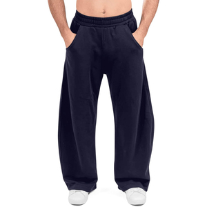 Pantalones Deportivos de Algodón Marrón para Hombre, Marca Harry Johnson Production, con Cierre de Cordón, Cintura Elástica, Bolsillos Laterales, Estilo Casual Elegante para Otoño - Product Image 5