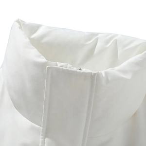 Veste d'hiver matelassée en duvet pour homme, coupe ample personnalisée, imprimé dégradé sur toute la surface, manteaux chauds pour homme - Product Image 3