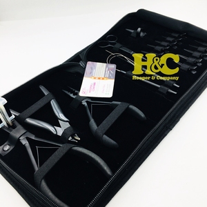 Nuevo Kit de Herramientas para Extensiones de Cabello Negro con Logo, Oferta de Kit de Extensiones de Cabello de Acero Inoxidable, Alicates Sostenibles para Extensiones de Cabello, Herramienta de Alicates para Cinta Adhesiva - Product Image 1