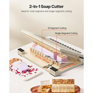Tagliacavi per sapone con telaio in legno e filo in acciaio inossidabile per tagli precisi di barre da 1 pollice, fili extra inclusi - Product Image 2