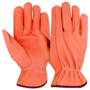 ถุงมือหนังแพะสำหรับขับรถ งานหนัก ทนทานต่อการเสียดสีและการฉีกขาด ป้องกันมือสำหรับงานอุตสาหกรรม ลดราคาพิเศษ - Product Image 4