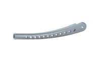 Plaque osseuse claviculaire en aluminium de haute qualité, certifiée ISO9001 2015, usinée CNC, implant chirurgical orthopédique de précision médicale