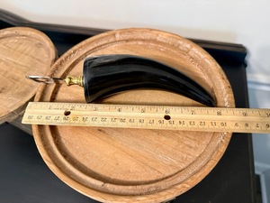 Ouvre-bouteille vintage écologique rustique avec poignée en corne de buffle, outil de cuisine artisanal unique, tire-bouchons, ouvre-bouteilles, cadeau de pendaison de crémaillère - Product Image 6